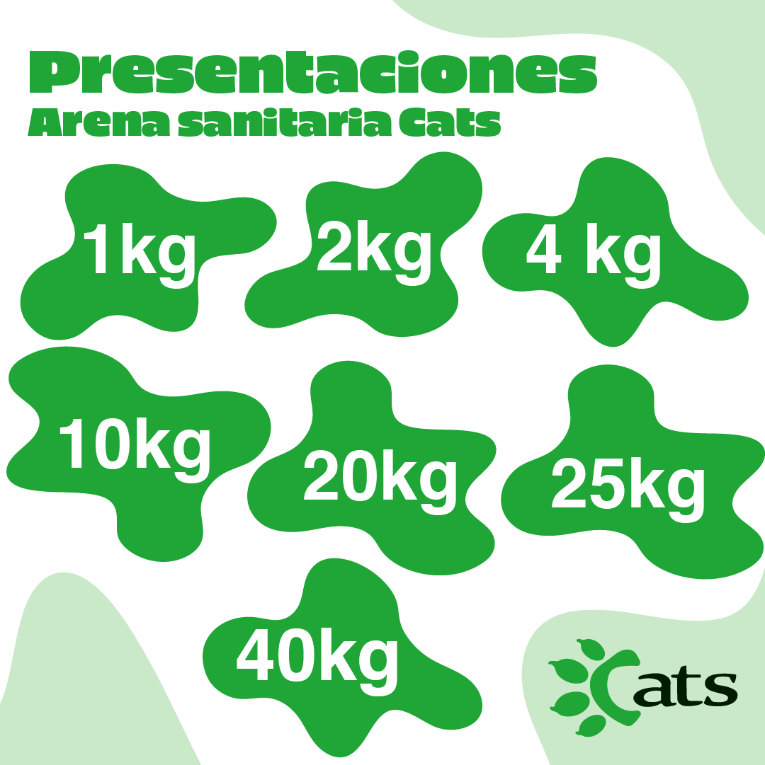 Arena de maíz biodegradable para gatos con aroma a Café
